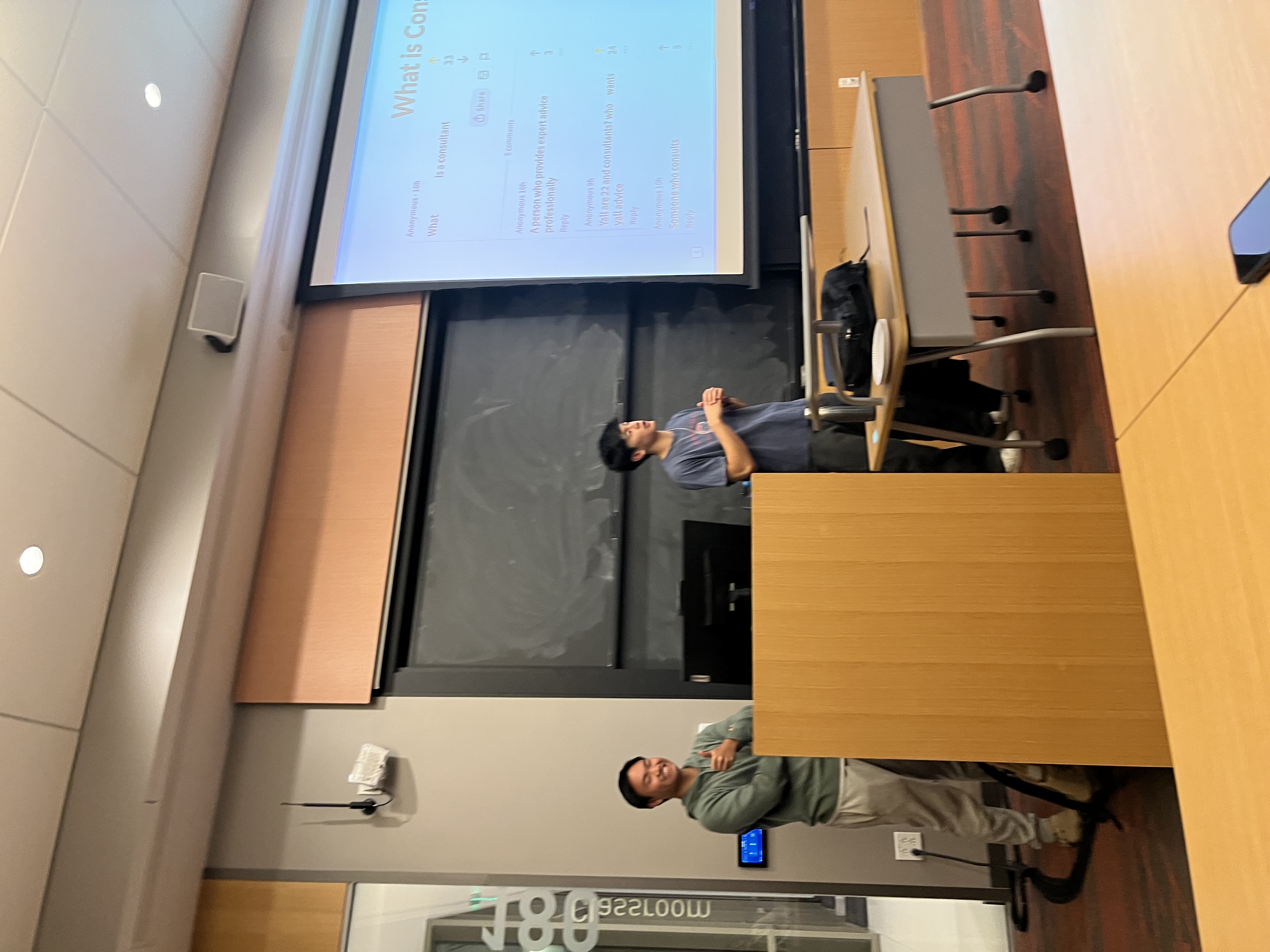 Professional development lecture